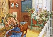 Carl Larsson Writing Letters